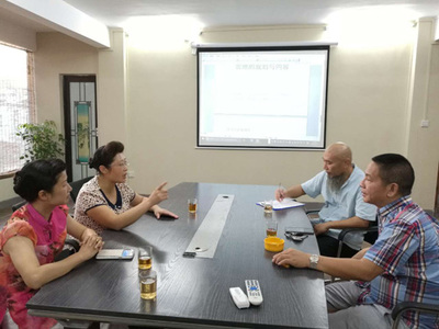 梁麗娟到旅游招商項(xiàng)目投資企業(yè)開展項(xiàng)目調(diào)研